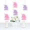 Big Dot of Happiness Rainbow Unicorn - Decorations DIY Magical Unicorn Baby Shower or Birthday Party Essentials - Set of 20